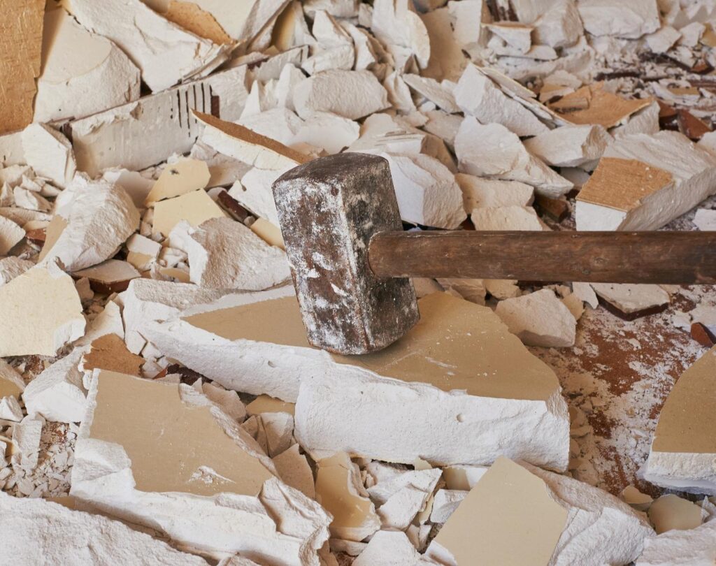 Interior demolition in Cave Creek, AZ for remodeling projects
