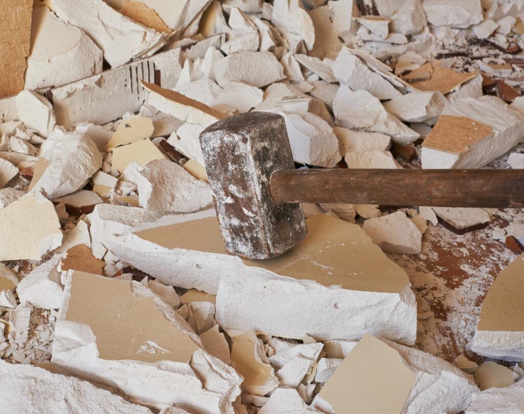 Interior demolition in Scottsdale, AZ for home remodeling